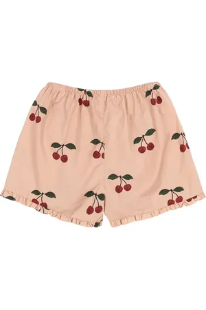 Konges Sløjd Dětské bavlněné šortky VERBENA SHORTS GOTS barva, s potiskem, KS102298