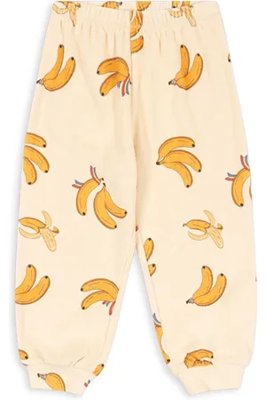 Konges Sløjd Dětské tepláky ITTY SWEAT PANTS GOTS barva, vzorované, KS102599