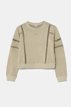 Guess Dětská bavlněná mikina barva, s aplikací, J5RQ08 KAD74
