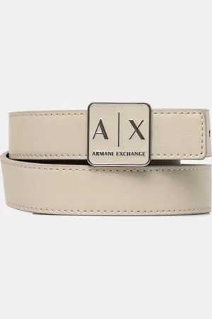 Armani Exchange Oboustranný pásek dámský, barva, XW000302 AF12038