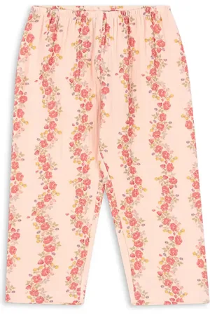 Konges Sløjd Dětské bavlněné kalhoty COCO PANTS GOTS barva, vzorované, KS102276