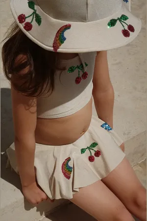Konges Sløjd Dvoudílné dětské plavky BEATRICE BIKINI barva, KS102639
