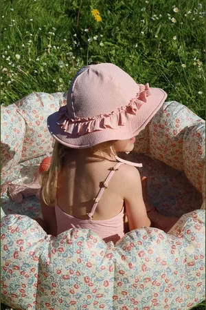 Konges Sløjd Dětský klobouk FLEURI SWIM HAT barva, KS102630