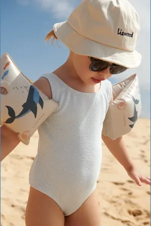 Liewood Jednodílné dětské plavky Bianco Swimsuit barva, LW19671