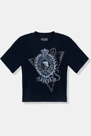Guess Dětské tričko tmavomodrá barva, J5RI30 K6YW4