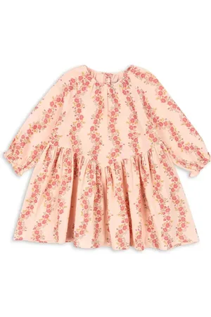 Konges Sløjd Dětské bavlněné šaty COCO DRESS GOTS barva, mini, KS102273
