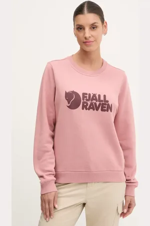Fjällräven Tepláková mikina Fjällräven Logo barva, s potiskem, F84143