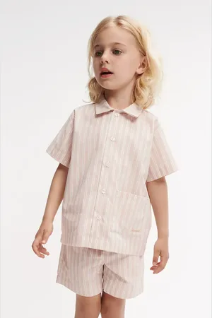 Liewood Dětská bavlněná souprava Leona Stripe Set barva, LW19795