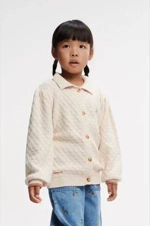 Liewood Dětský bavlněný kardigan Jane Knit Cardigan barva, LW19948