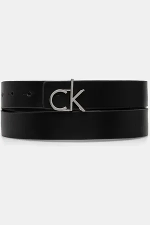 Calvin Klein Oboustranný kožený pásek dámský, barva, K60K612934