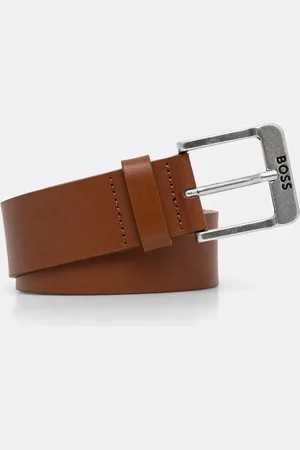 HUGO BOSS Kožený pásek pánský, barva, 50512795