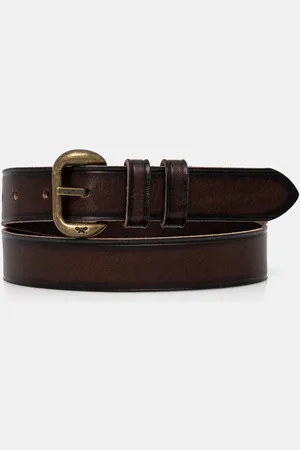 Max Mara Kožený pásek dámský, barva, 2515501044600