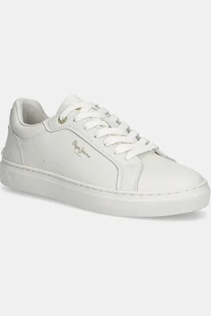 Pepe Jeans Kožené sneakers boty CAMDEN EDITION W barva, PLS00041