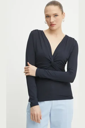HUGO BOSS Halenka dámská, bílá barva, hladká, 50534546