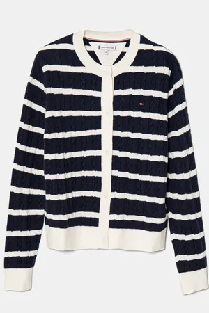 Tommy Hilfiger Dětský svetr tmavomodrá barva, KG0KG08467