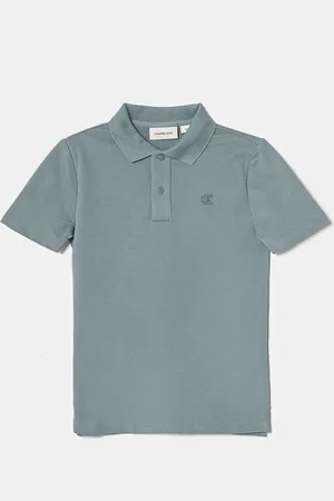 Calvin Klein Dětské polo tričko barva, IB0IB02486