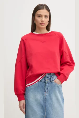 Pepe Jeans Mikina REESE dámská, barva, hladká, PL581480