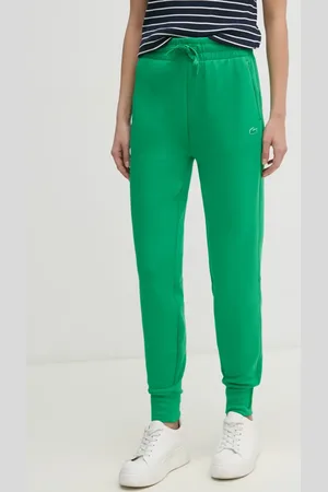 Lacoste Tepláky černá barva, hladké, XF0343