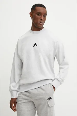 adidas Mikina Feelcozy pánská, barva, s aplikací, JE3791