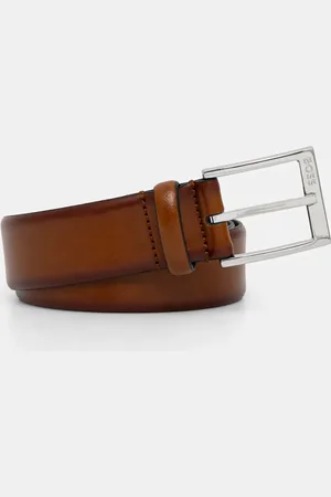 HUGO BOSS Kožený pásek pánský, barva, 50482241
