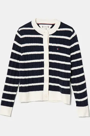 Tommy Hilfiger Dětský svetr tmavomodrá barva, KG0KG08467