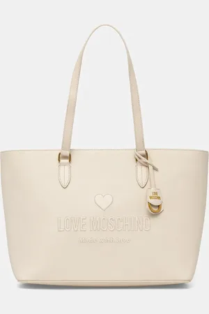 Moschino Kožená kabelka barva, JC4114PP1