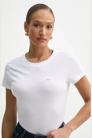 HUGO BOSS Bavlněné tričko barva, 50536628