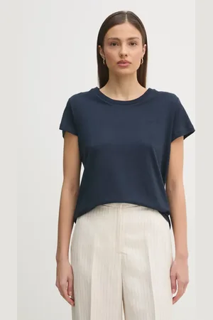 Pepe Jeans Plátěné tričko MEGAN barva, PL506049