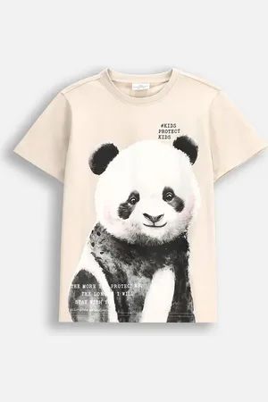 COCCODRILLO Dětské tričko barva, s potiskem, EVERYDAY UNISEX