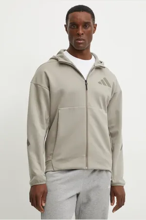 adidas Mikina Z.N.E. pánská, barva, s kapucí, s potiskem, JC5495