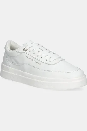 Tommy Hilfiger Kožené sneakers boty MODERN COURT SNEAKER LTHR barva, FW0FW08800