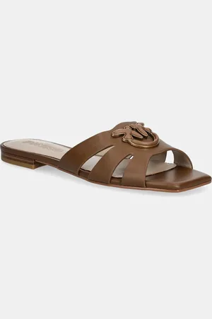 Pinko Kožené pantofle Marli dámské, barva, SD0313 P003 GU8