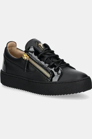 Giuseppe Zanotti Kožené tenisky May London barva, RW00017.008