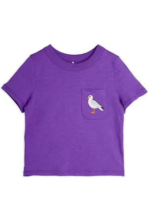 Mini Rodini Dětské bavlněné tričko Seagull barva, 2522013645