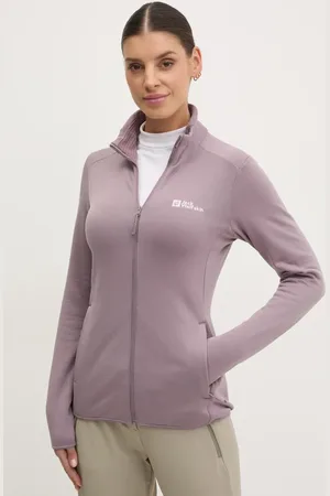 Jack Wolfskin Sportovní mikina Kolbenberg barva, A63965