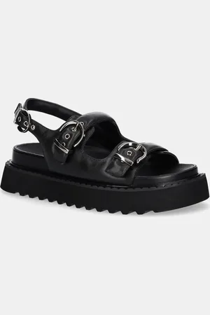 Pinko Kožené sandály Kate dámské, barva, na platformě, SD0293 P003 Z99