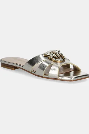 Pinko Kožené pantofle Marli dámské, barva, SD0313 P049 Z22
