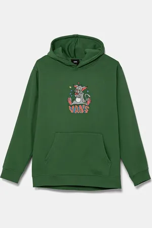 Vans Dětská mikina Frizz Loose Pullover barva, s kapucí, s potiskem, VN000MH6BR11