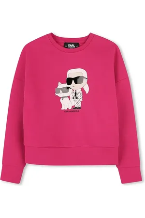 Karl Lagerfeld Dětská mikina barva, s potiskem, Z30472