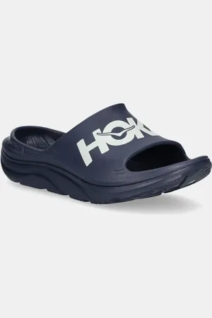 Hoka One One Pantofle Ora Athletic Slide tmavomodrá barva, 1155154