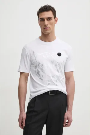 Philipp Plein Bavlněné tričko barva, s aplikací, SAEC MTK8009 STE001N