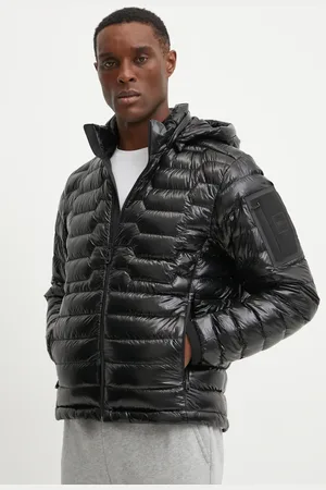 HUGO BOSS Péřová bunda pánská, barva, přechodná, 50529680