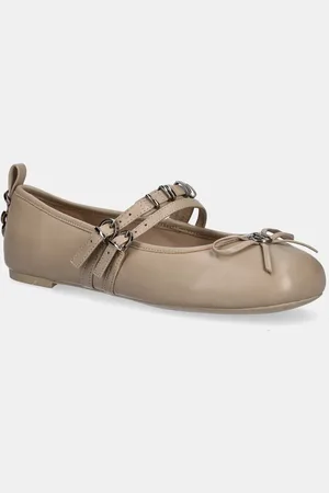 Pinko Kožené baleríny Gioia barva, SD0297 P003 I35