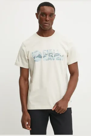 Fjällräven Tričko Multicolor Logo barva, s potiskem, F12600268