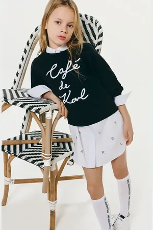 Karl Lagerfeld Dětská mikina barva, s potiskem, Z30473