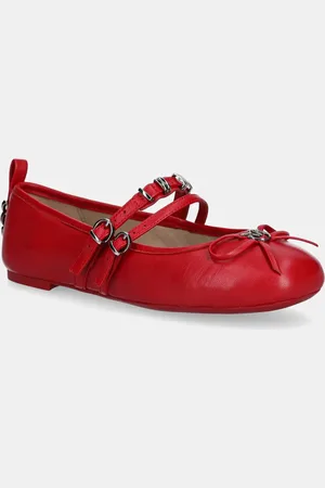 Pinko Kožené baleríny Gioia barva, SD0297 P003 R30