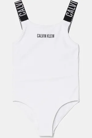 Calvin Klein Jednodílné dětské plavky barva, KY0KY00098