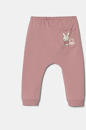Benetton Kojenecké tepláky barva, s potiskem, 35Q2AF023