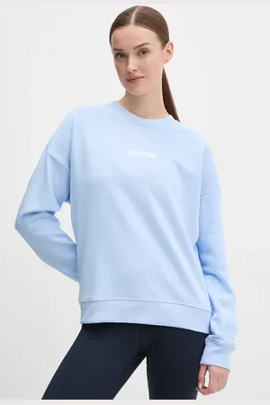 adidas Mikina Essentials Linear dámská, barva, s potiskem, JC8290
