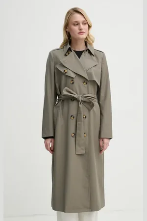 Bruuns Bazaar Trench kabát dámský, barva, přechodný, BBW4385